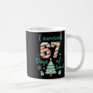 Caneca De Café Sobrevivi a 67 Dias de Aula Professor de Natal Est