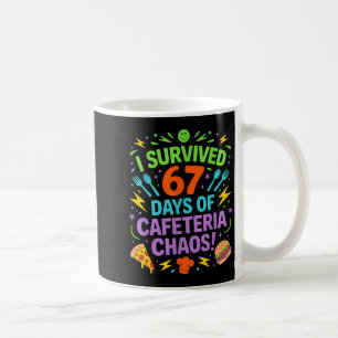 Caneca De Café Sobrevivi a 67 Dias de Caos na Cafeteria Almoço da