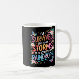 Caneca De Café Sobrevivi a Muitas Tempestades, Motivacional Inspi