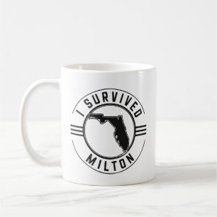 Caneca De Café Sobrevivi ao furacão Milton 2024