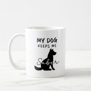 Caneca De Café Sobriedade do cão