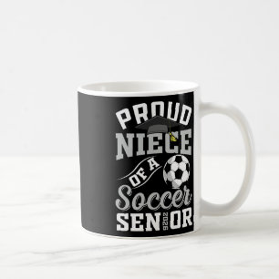 Caneca De Café Sobrinha Orgulhosa De Um Veterano De Futebol Cl De