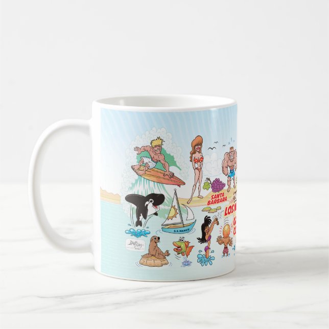 Caneca De Café SoCal (Esquerda)