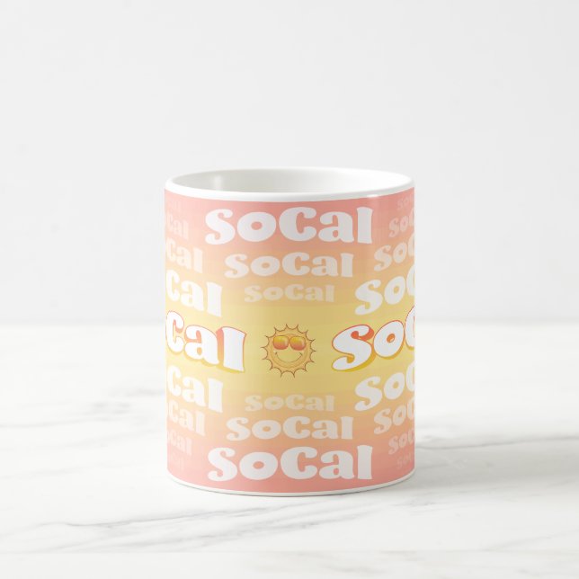 Caneca De Café SoCal com Sol (Centro)