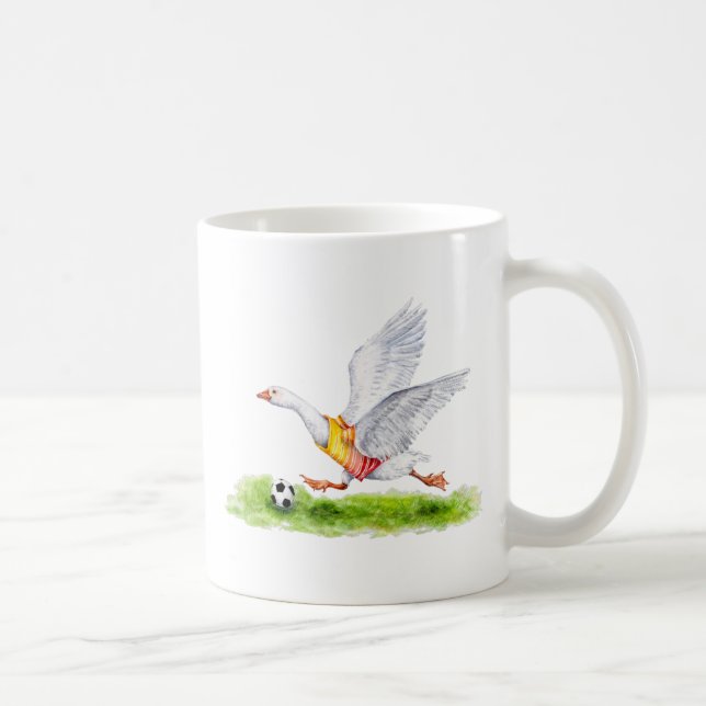 Caneca De Café Soccer Goose (Direita)