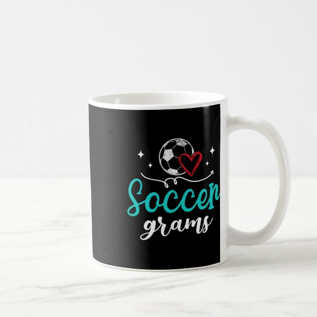 Caneca De Café Soccer Grams Funny Soccer Player Grams  (Direita)