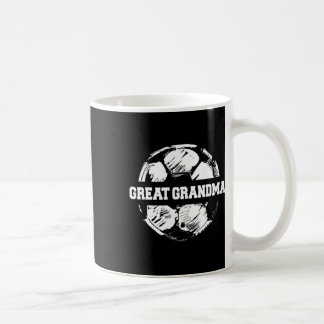 Caneca De Café Soccer Great Grandma Soccer Ll Split Funny Soccer 