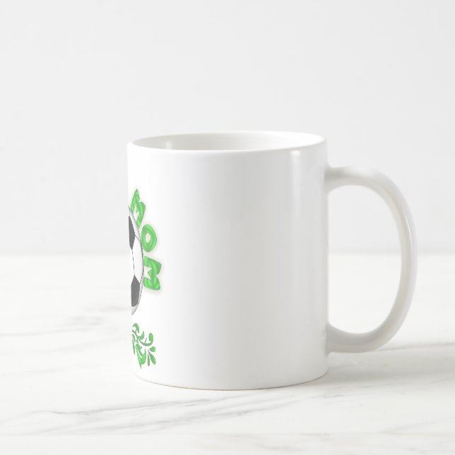 Caneca De Café Soccer Mãe (Direita)