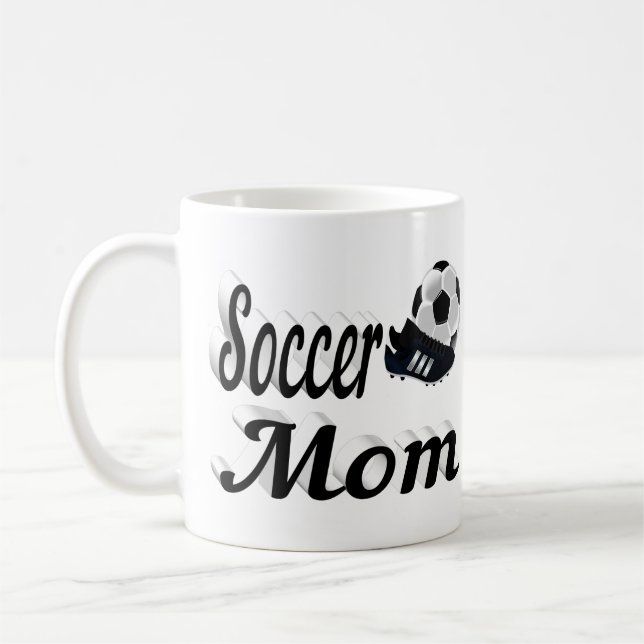 Caneca De Café Soccer Mãe (Esquerda)