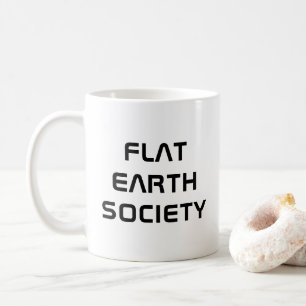 Caneca De Café Sociedade da Terra Plana