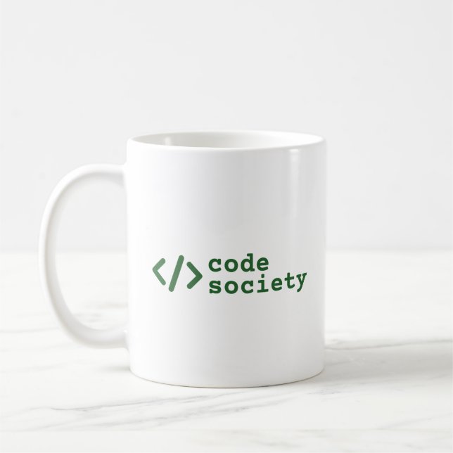 Caneca De Café sociedade de códigos (Esquerda)