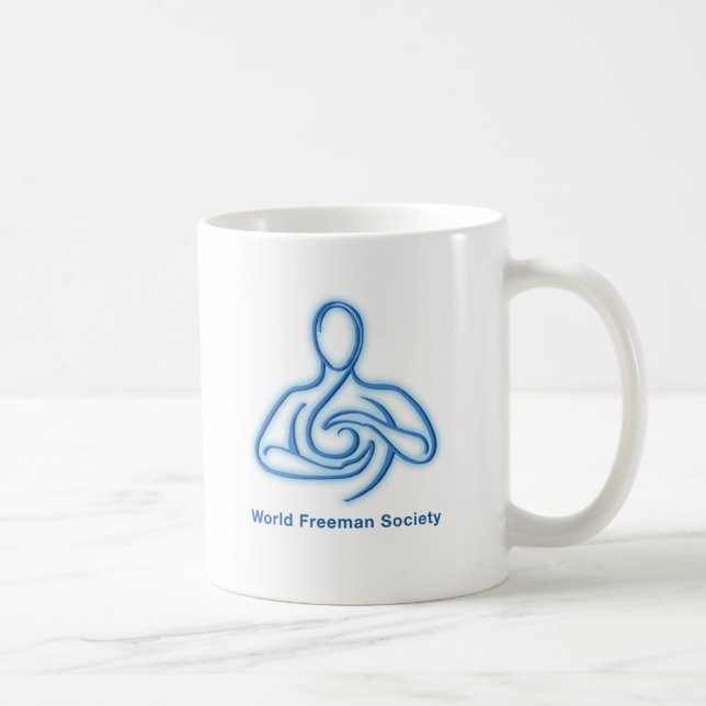 Caneca De Café Sociedade de Freeman do mundo (Direita)