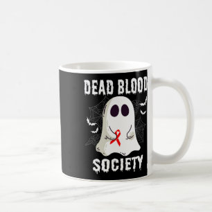 Caneca De Café Sociedade Fantasma Sangue Morto Conscientização do