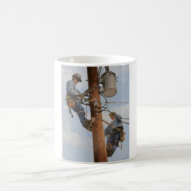 Caneca De Café Sócios no poder (Centro)