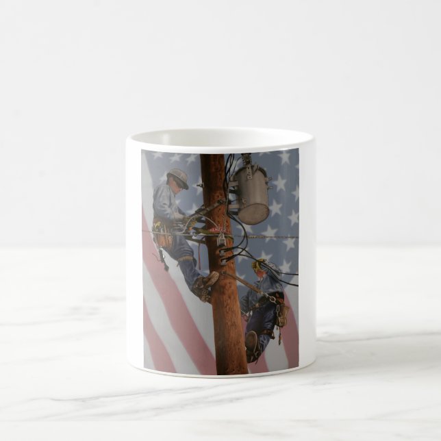 Caneca De Café Sócios no poder - EUA (Centro)