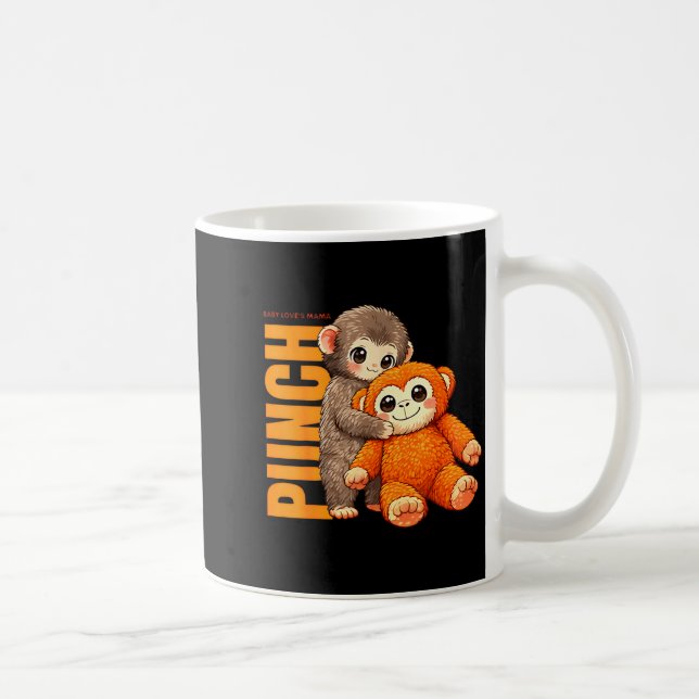 Caneca De Café Soco da equipe - soco de macaco bebê  (Direita)