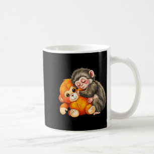 Caneca De Café Soco de macaco bebê
