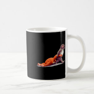 Caneca De Café Soco de macaco bebê gráfico pequeno soco grande am
