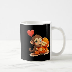 Caneca De Café Soco de macaco bebê lindo bebê animal engraçado gr
