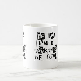 Caneca De Café Socorro! Eu sou um Prisioneiro do Amor