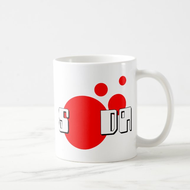 Caneca De Café SODA Japonês (Direita)
