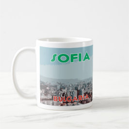 Caneca De Café Sófia, Visite Bulgária Eu Adoro Coffee Mug