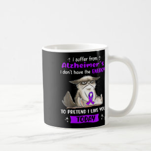 Caneca De Café Sofrimento De Alzheimerheimer S Advertência