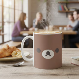 Caneca De Café Soft Cute Character Style