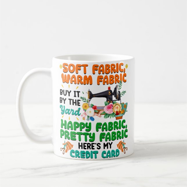 Caneca De Café Soft Fabric Warm Fabric Buy It By The Yard Quiltin (Esquerda)