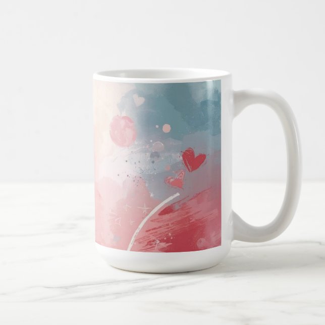 Caneca De Café Soft Heartscape (Direita)