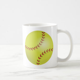 Caneca De Café Softball