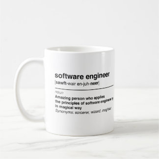 Caneca De Café Software Engineer