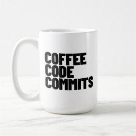 Caneca De Café Software Engineer Life - Coffee Code Commits Devel