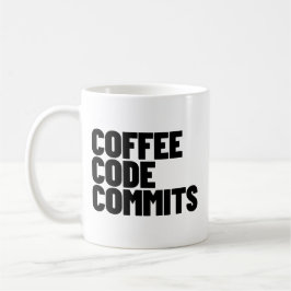 Caneca De Café Software Engineer Life - Coffee Code Commits Devel