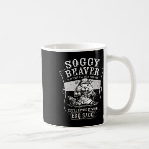 Caneca De Café Sogggy Beaver Churrasco Molce Engraçado Comendo Pa