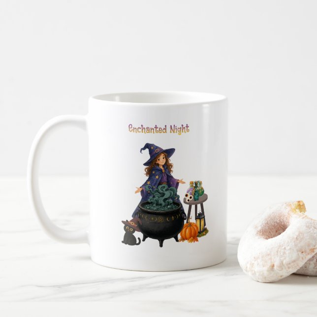Caneca De Café Soirée Enchantée  (Com Donut)