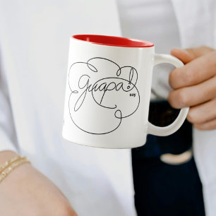 Caneca De Café Soja GUAPA - Nuvens Negrito