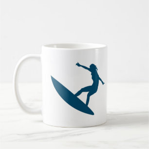 Caneca De Café Sol, Areia e Ondas