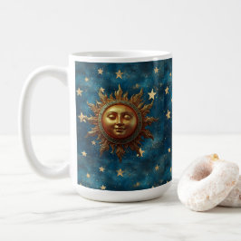 Caneca De Café Sol Celestial