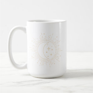 Caneca De Café Sol e Lua