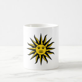 Caneca De Café Sol sorridente