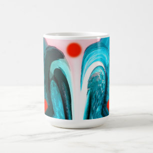 Caneca De Café Sol vermelho