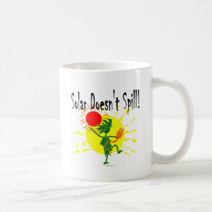 Caneca De Café Solar não derrama a camisa & o mais de T