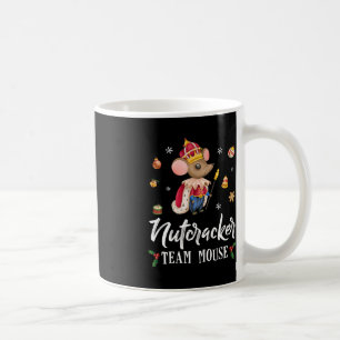 Caneca De Café Soldado da dança de Natal do Time Mouse Nutcracker