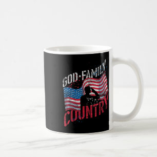 Caneca De Café Soldado Nacional da Família Deus Estados Unidos Si