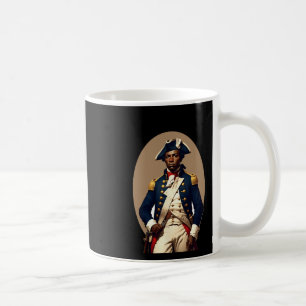 Caneca De Café Soldado Revolucionário da Guerra Patriótica Afro-A