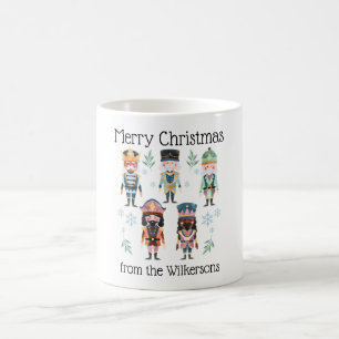 Caneca De Café Soldados de Brinquedos do Nozes de Natal