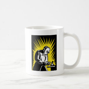 Caneca De Café soldadura do trabalhador do soldador
