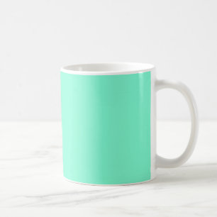 Caneca De Café Sólido, menta, verde, plano