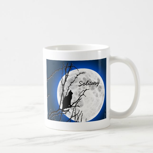 Caneca De Café Solitário (Direita)